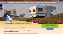 Desktop Screenshot of delepelaar.nl